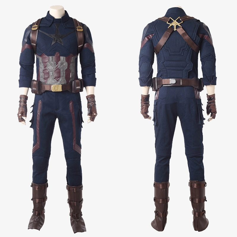 Avengers Infinity War Captain America Costume Cosplay Suit Steve Rogers Unibuy