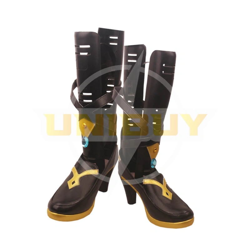 Genshin Impact Lisa Minci Shoes Cosplay Women Boots Unibuy
