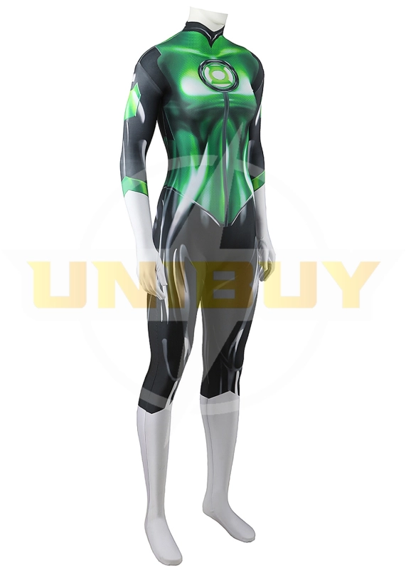 Green Lantern	Jessica Cruz Cosplay Suit Bodysuit For Adult Kids Unibuyplus