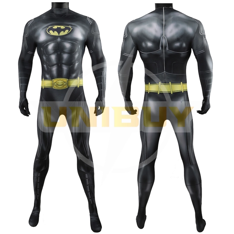 The Flash	Batman Bodysuit Cosplay Costume Bruce Wayne with Cloak For Kids Adult Unibuy