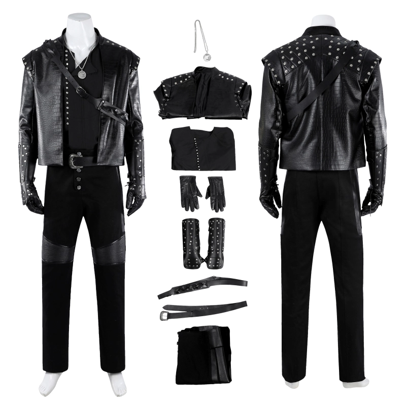 The Witcher 5 Geralt of Rivia Costume Cosplay Suit Unibuyplus