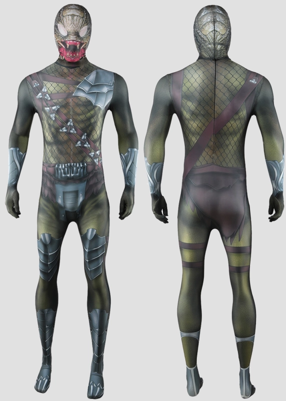 Aliens vs Predator 2 Wolf Predator Costume Cosplay Jumpsuit Bodysuit Unibuy