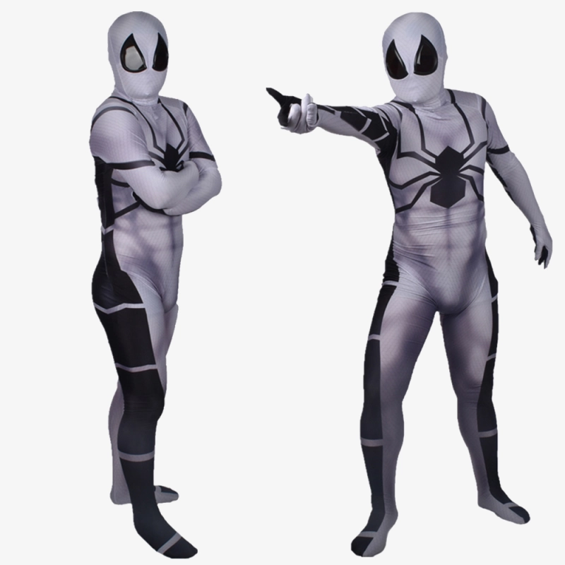 Spider Man Future Foundation Costume One Pieces Cosplay Jumpsuit Halloween Unibuy