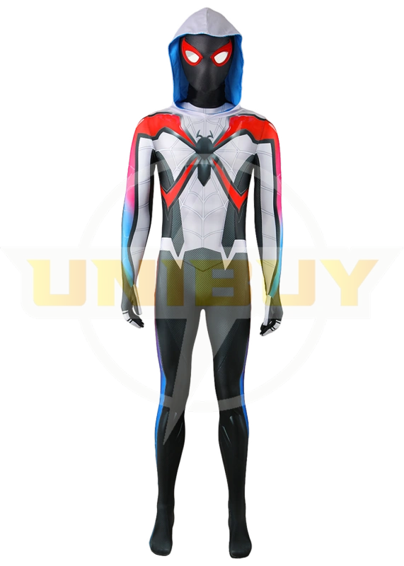 Marvel's Spider-man 2 Miles Morales Bodysuit Costume Cosplay For Adult Kids Unibuyplus