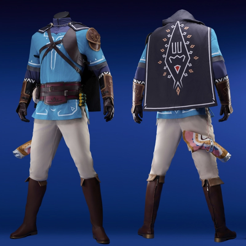 The Legend of Zelda Tears of the Kingdom Link Costume Cosplay Suit Unibuyplus