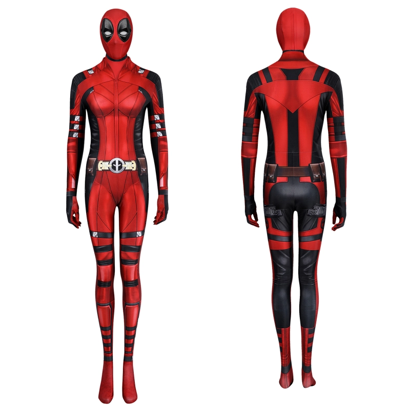 Ladypool Bodysuit Costume Cosplay Suit Deadpool 3 UnibuyPlus