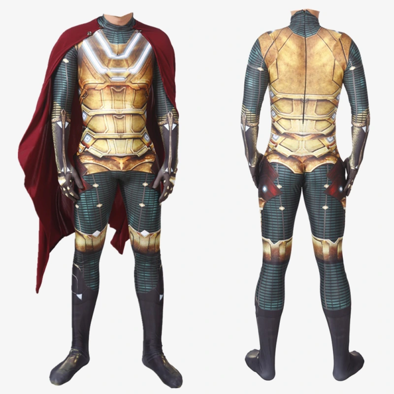 Mysterio Costume Cosplay Suit Quentin Beck Spider-Man Far From Home Unibuyplus