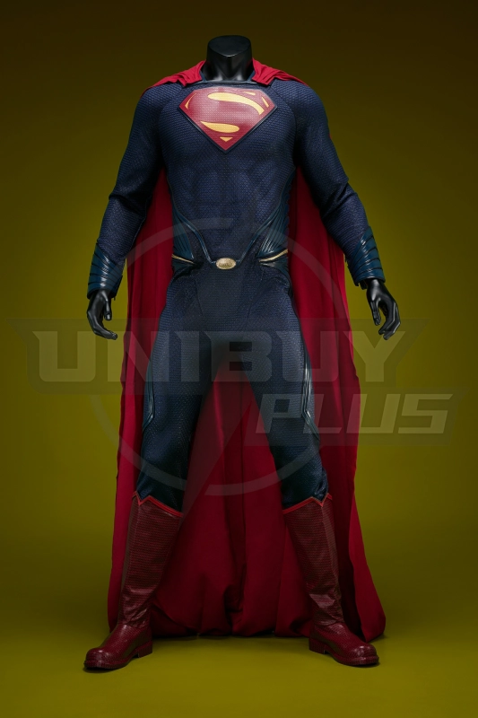 Superman Man of Steel Clark Kent Costume Cosplay Suit Unibuyplus