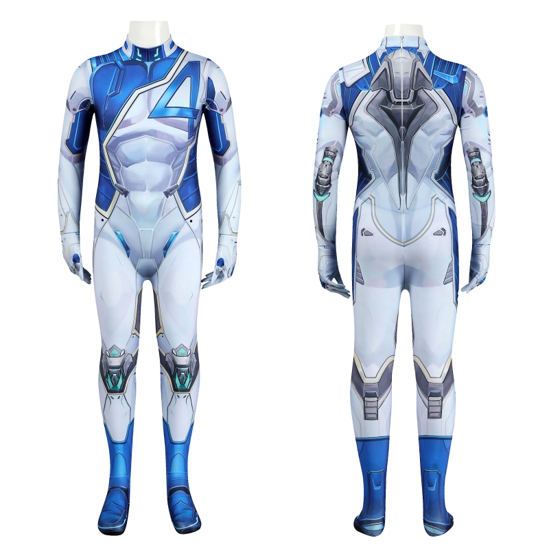 Marvel Rivals Mr. Fantastic Kid Suit Costume Cosplay Reed Richards Bodysuit Unibuyplus