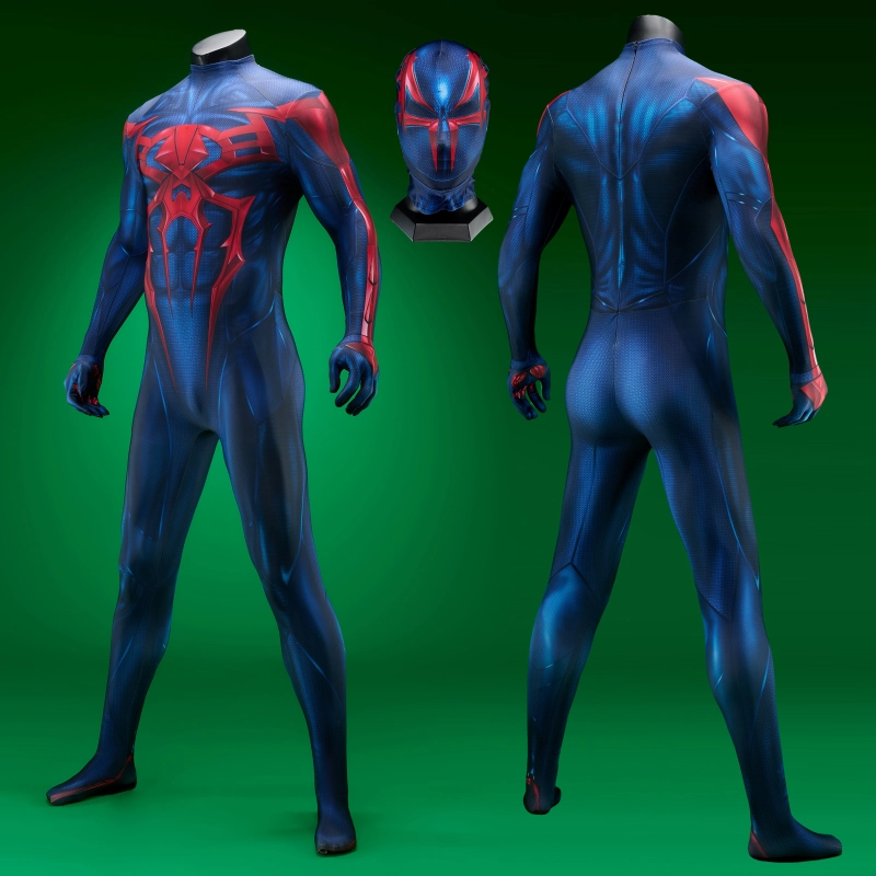 Spider-Man 2099 Costume Cosplay Bodysuit Unibuy