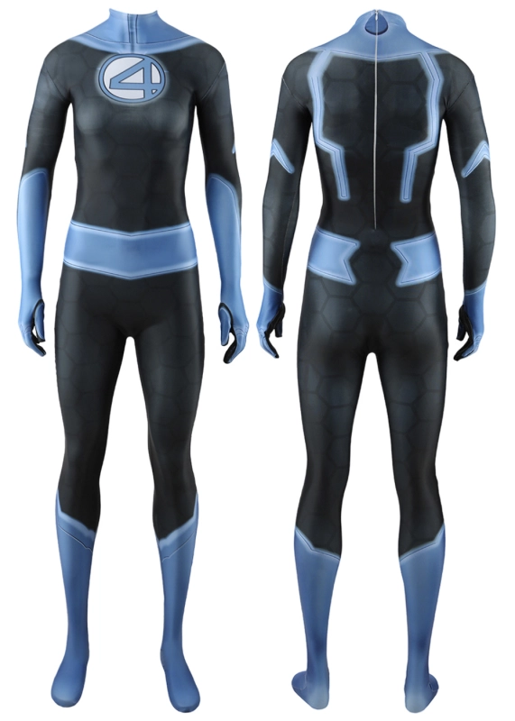 The Fantastic 4 Invisible Woman Costume Cosplay Suit For Kids Adult Unibuyplus