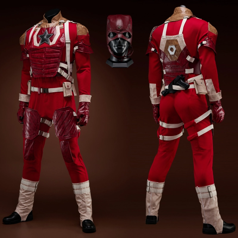 Thunderbolts Red Guardian Costume Cosplay Suit Alexei Shostakov Unibuyplus