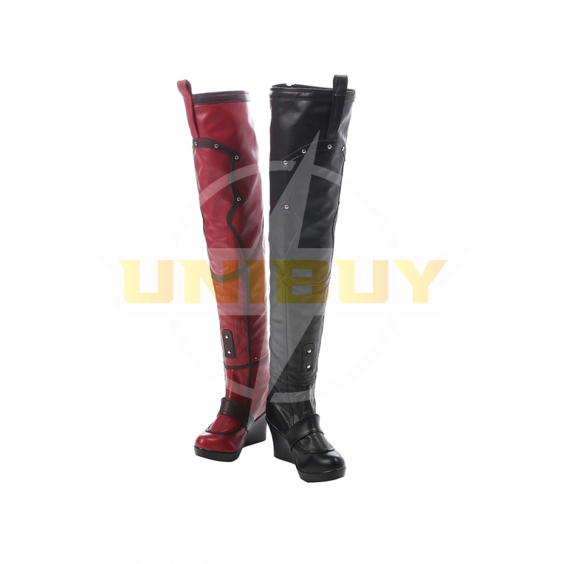 Batman Arkham City Harley Quinn Cosplay Shoes Women Boots Unibuy