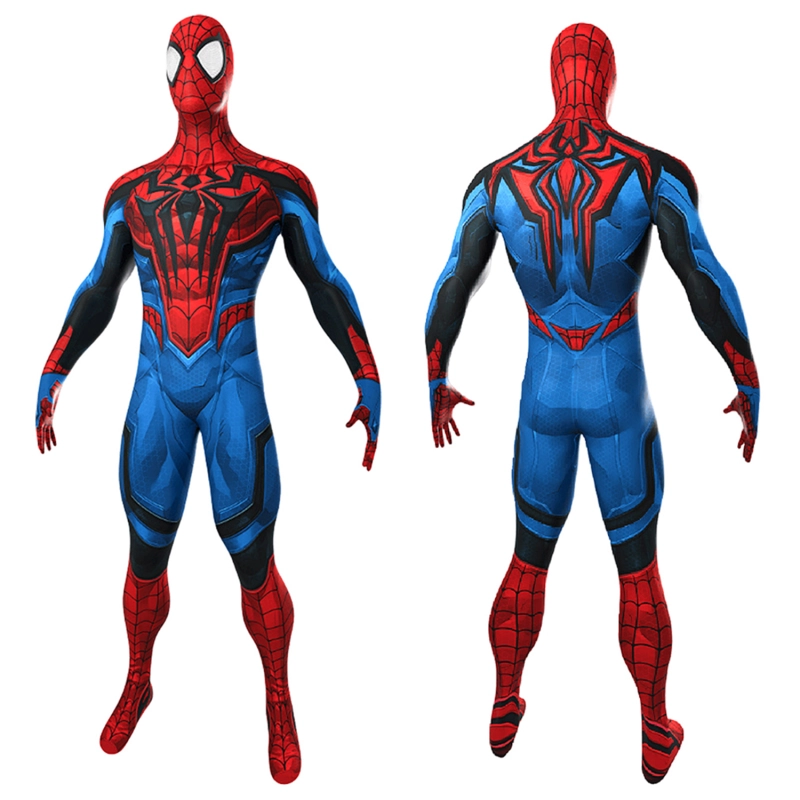 Marvel Rivals Spider-Man Costume Cosplay Suit Ver 3 Bodysuit For Kids Adult Unibuyplus