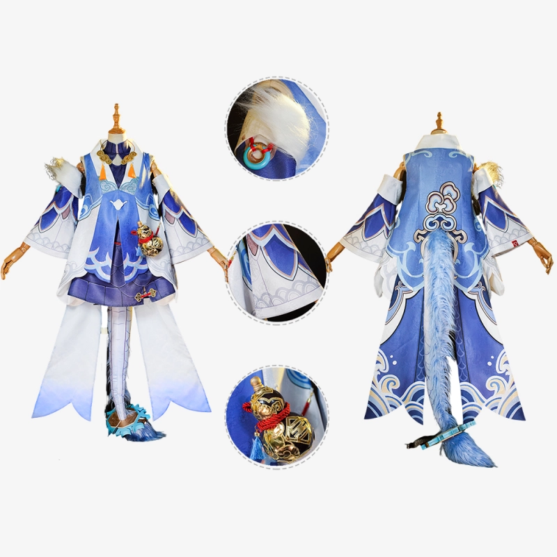 Honkai Star Rail Bailu Costumes Cosplay Suit Ver2 Unibuy