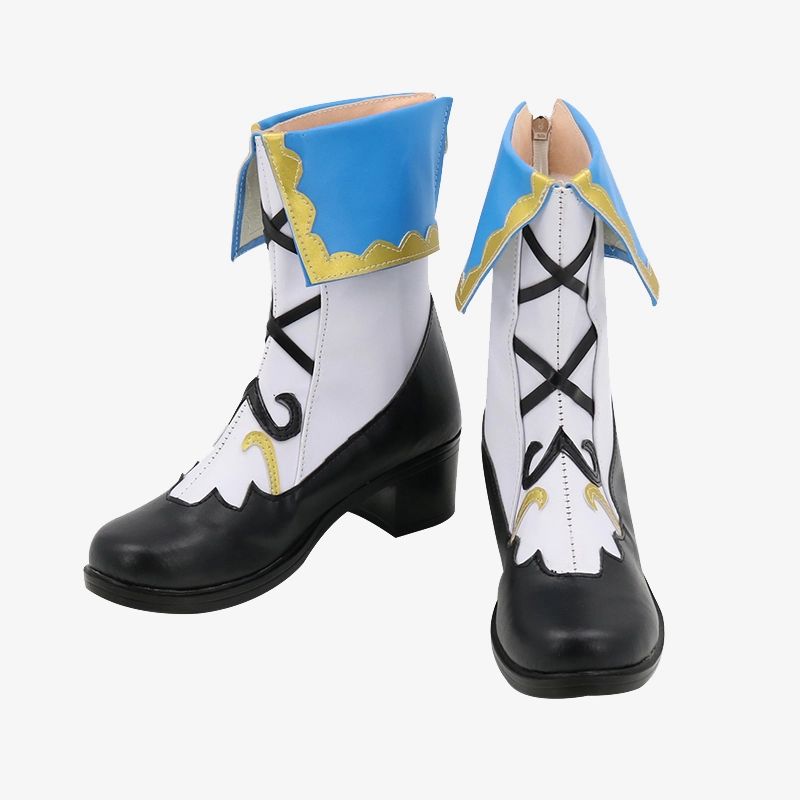 Genshin Impact Barbara Shoes Cosplay Women Boots Ver 1 Unibuy