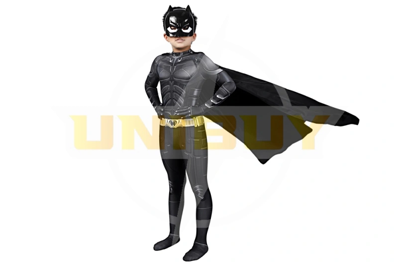 The Dark Knight Rises Batman Costume Cosplay Suit Kids Bruce Wayne Unibuyplus