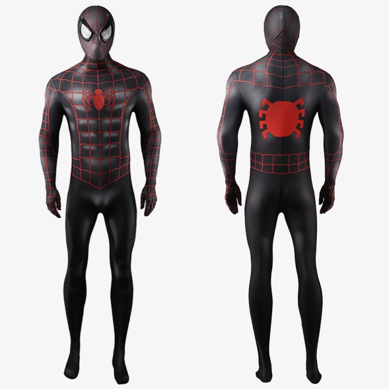 Spider-Man Miles Morales Bodysuit Costume Cosplay For Adult Kids Unibuy