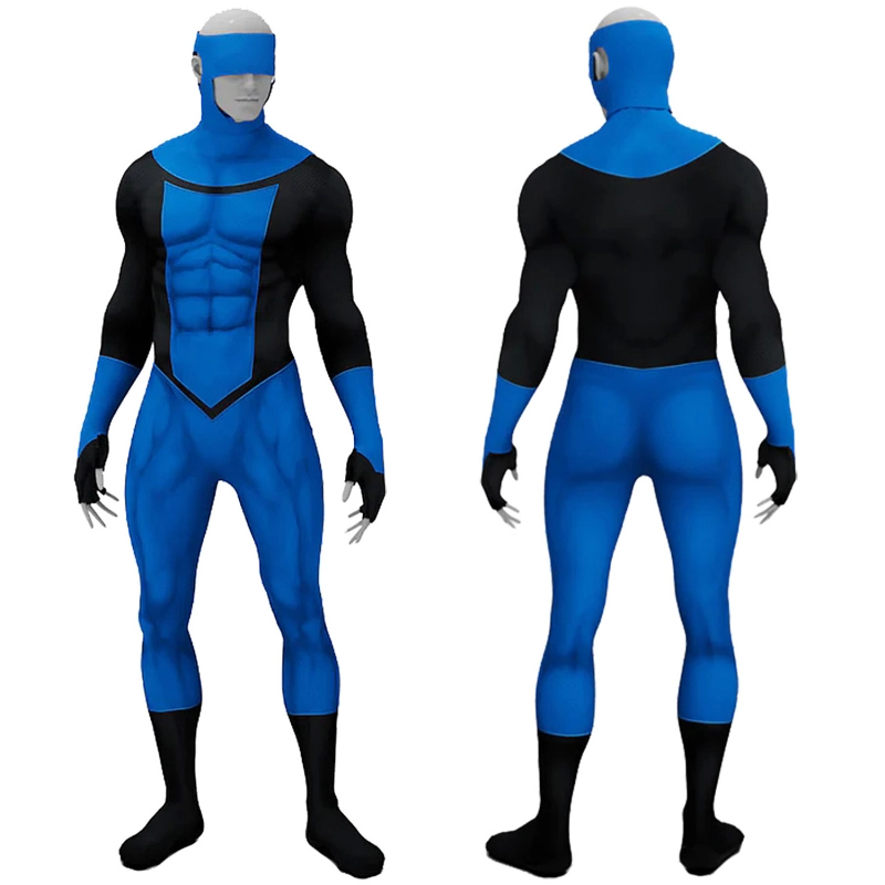 Invincible 001 Costume Cosplay Suit Mark Grayson Bodysuit For Kids Adult Unibuyplus