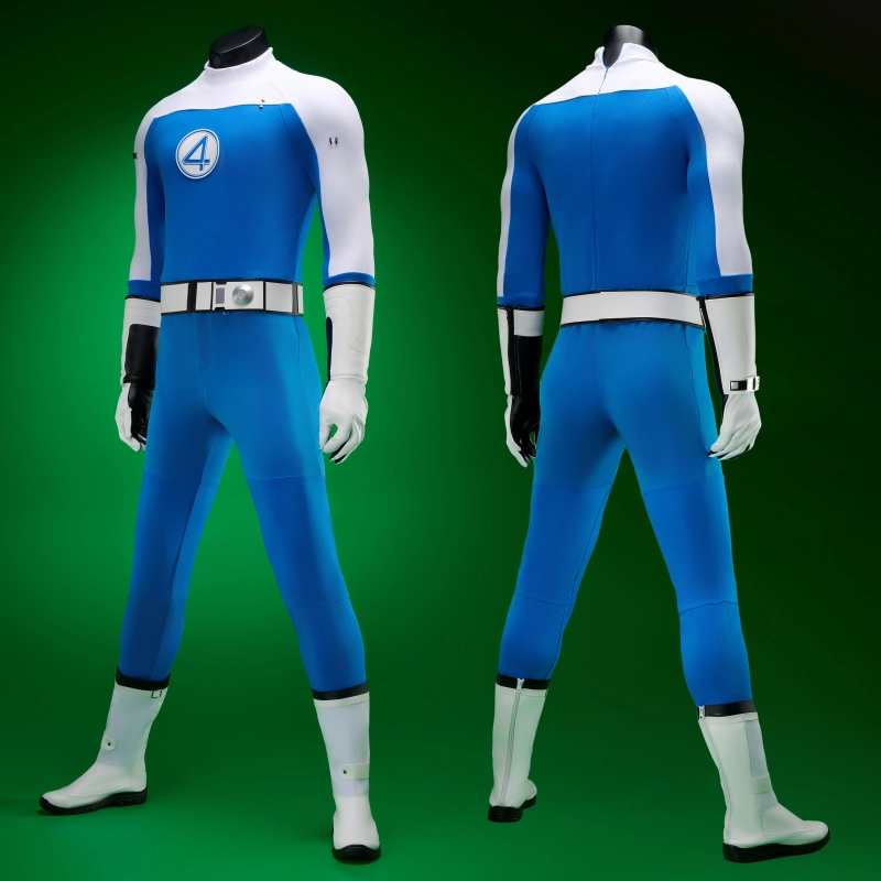 The Fantastic Four: First Steps Human Torch Cosplay Costume Suit Johnny Storm Unibuyplus