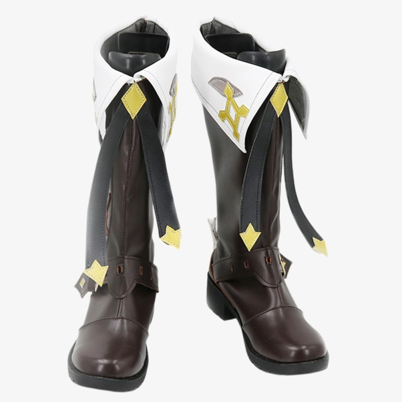 Genshin Impact Mika Shoes Cosplay Men Boots Unibuy