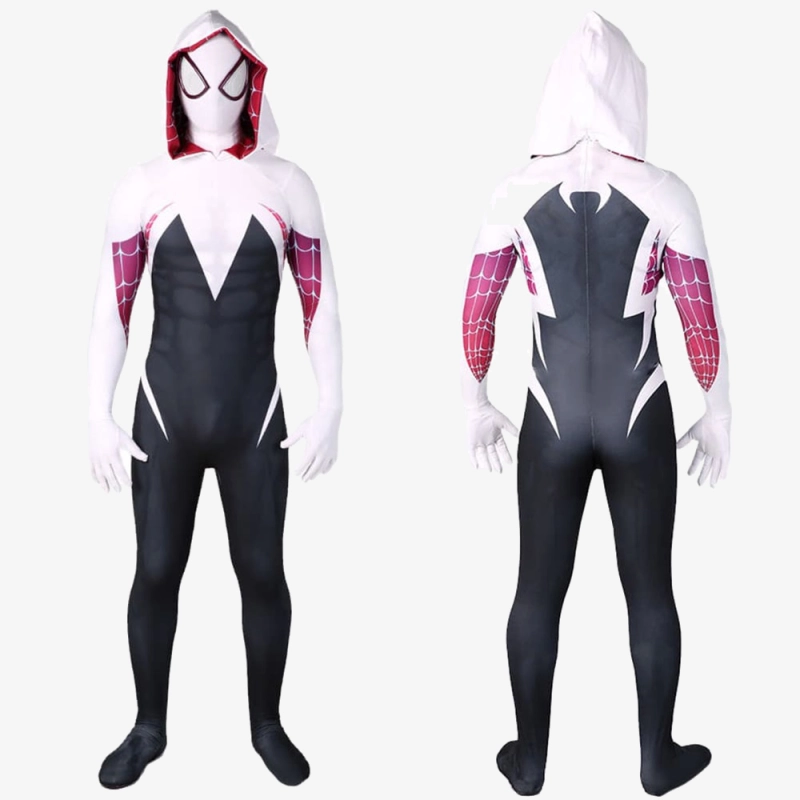 Spider-Man Into the Spider-Verse Gwen Stacy Men Cosplay Costume Unibuy