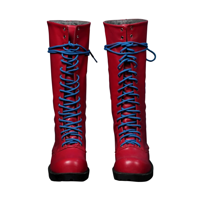 Spider-Punk Shoes Cosplay Men Boots Spider-Man: Into the Spider-Verse Hobart Brown Unibuyplus