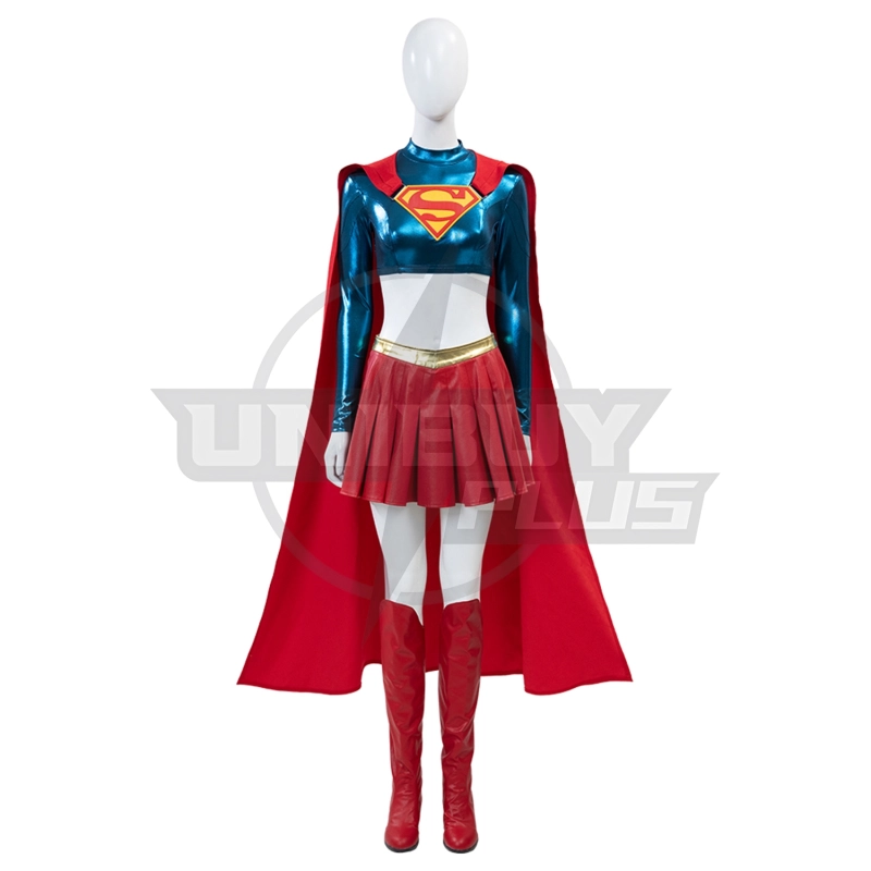 Supergirl Costume Cosplay Suit Superman: legacy Unibuyplus