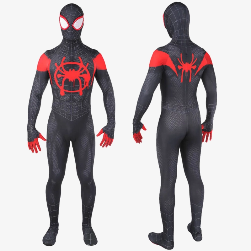 Miles Morales Costume Cosplay Suit Spider-Man: Into the Spider-Verse Unibuy