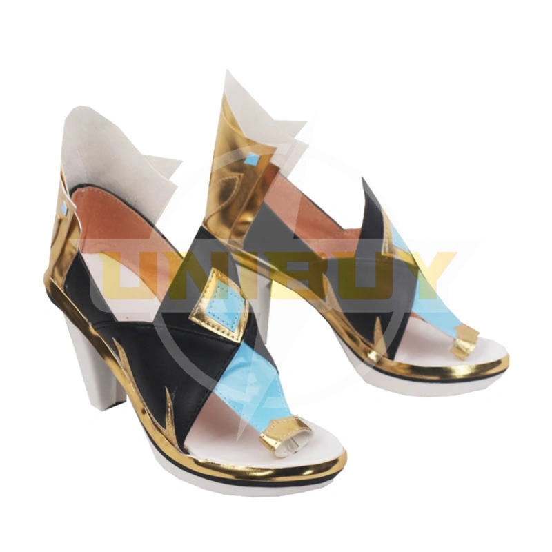 Genshin Impact Shenhe Shoes Cosplay Women Boots Ver.1 Unibuy