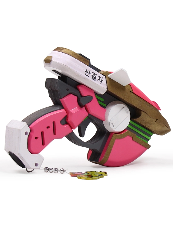 Overwatch OW D.VA School Girl Gun Prop Cosplay Unibuy