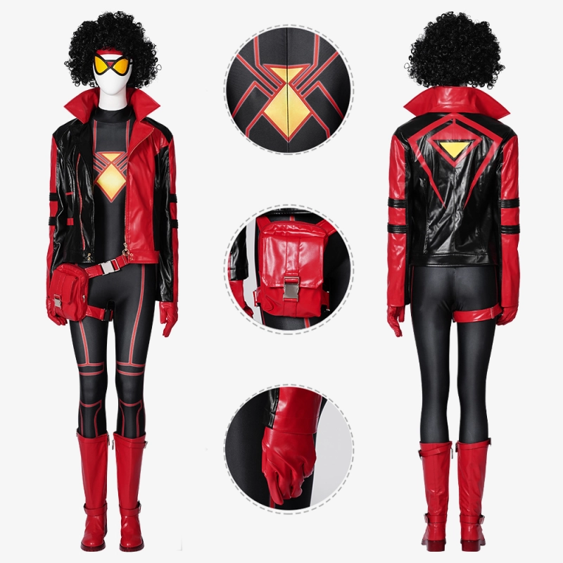 Spider-Woman Costume Cosplay Suit Spider Man: Into the Spider Verse Unibuyplus