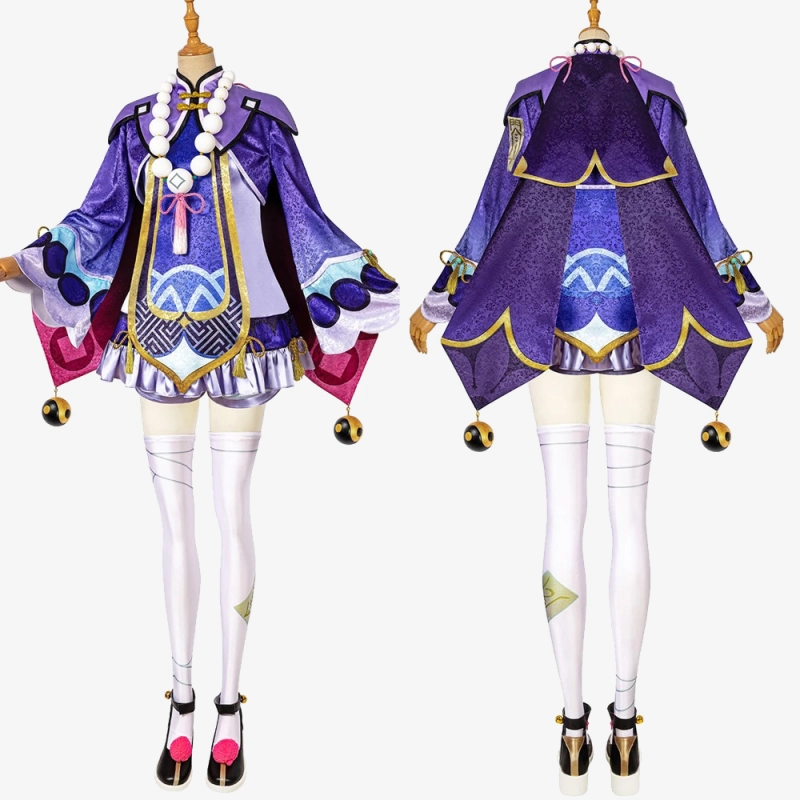 Genshin Impact Qiqi Costume Cosplay Dress Unibuy