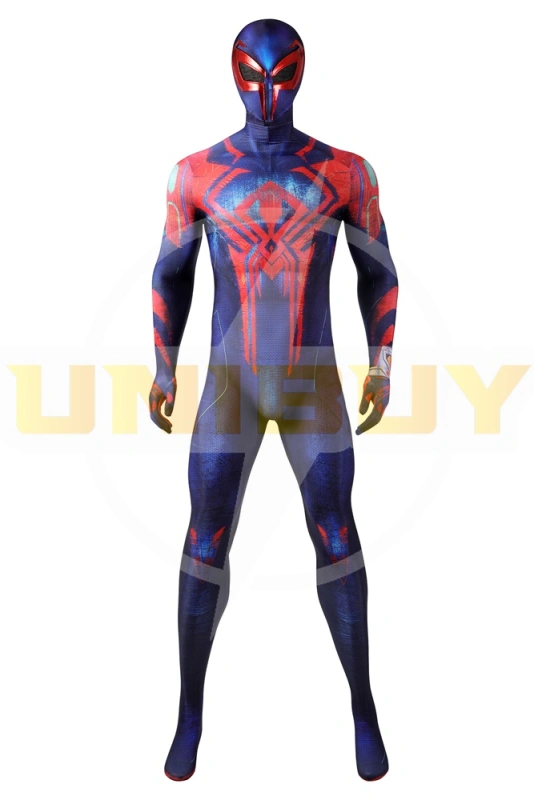Spiderman 2099 Miguel O'Hara Costume Cosplay Suit Spider-Man: Across the Spider-Verse Unibuy