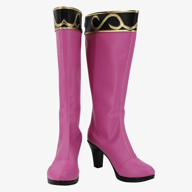 Pink rangers Cosplay Shoes Women Boots Super Sentai Unibuy