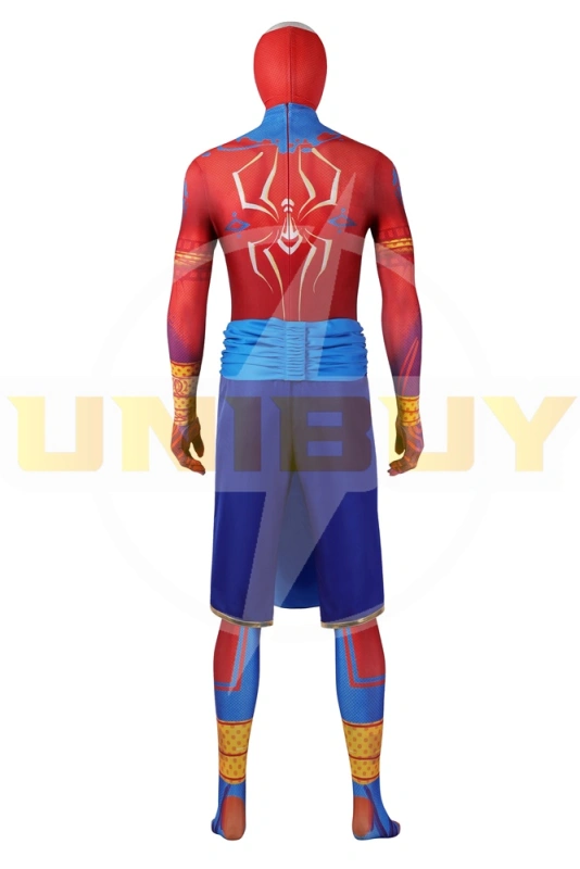 Spider-Man India Pavitr Prabhakar Bodysuit Costume Cosplay Spider-Man: Across The Spider-Verse Suit Unibuyplus