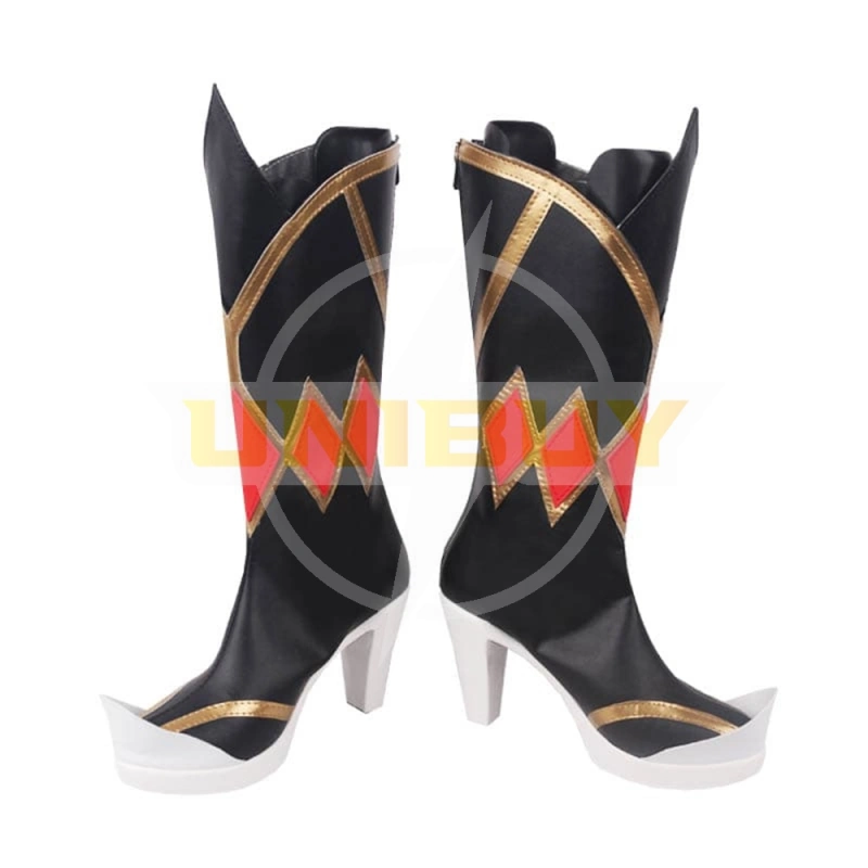 Genshin Impact Rosaria Shoes Cosplay Women Boots Unibuy