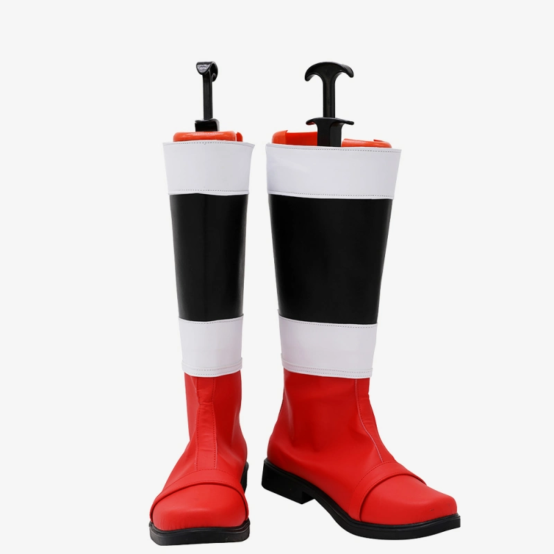 Ninja Sentai Kakuranger	Ninja Red Cosplay Shoes Men Boots Unibuy