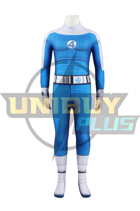 The Fantastic Four: First Steps The Thing Kids Suit Costume Cosplay Bodysuit Unibuyplus