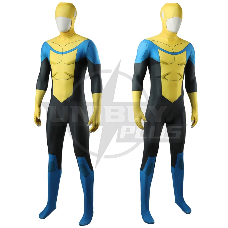 Invincible Mark Grayson Costume Cosplay Suit Bodysuit For Kids Adult Unibuyplus