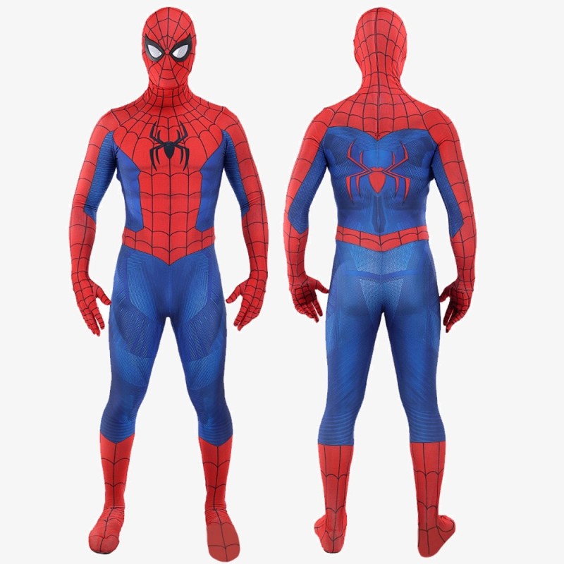 Spider-Man Classic Suit Costume Cosplay For Kids Adult Unibuyplus