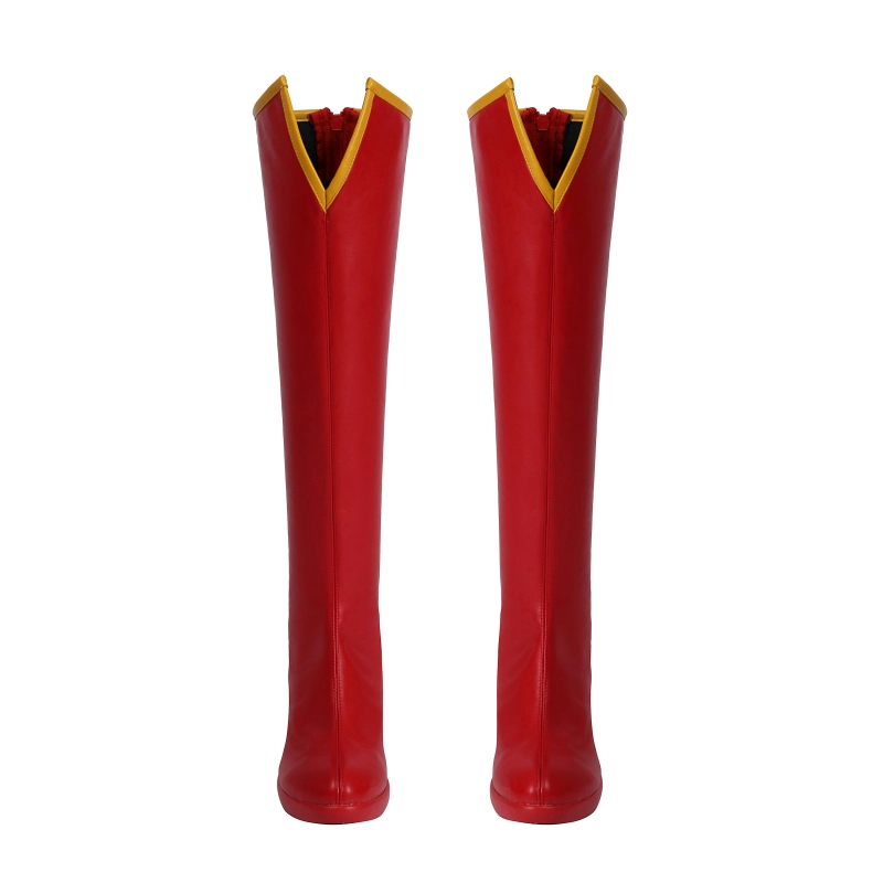 Superman Legacy Supergirl Shoes Cosplay Women Boots Unibuyplus