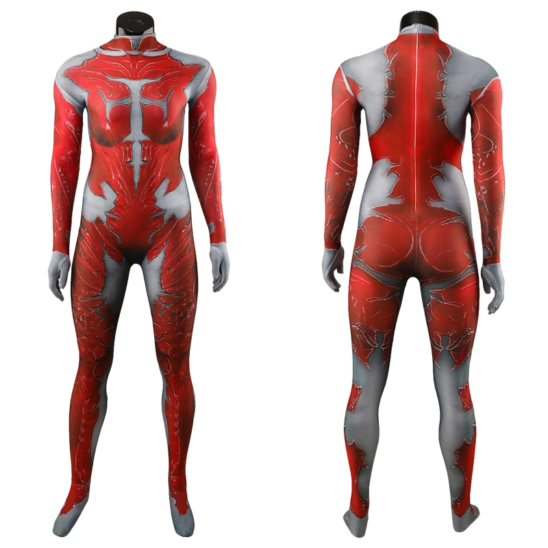 Baldur's Gate 3 Scarlet Orin Costume Cosplay Suit Bodysuit For Kids Adult Unibuyplus