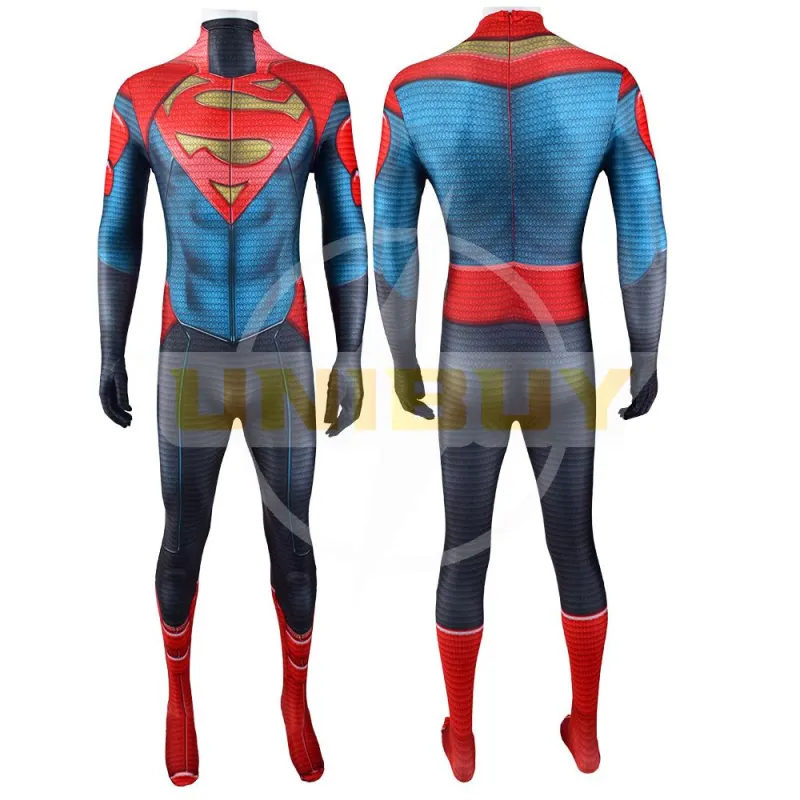 Superman Superboy Costumes Cosplay Suit Jon Kent Unibuy
