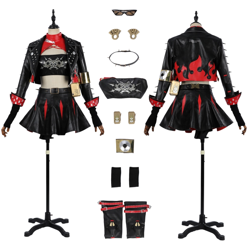 Zenless Zone Zero Burnice White Costume Cosplay Suit Unibuyplus