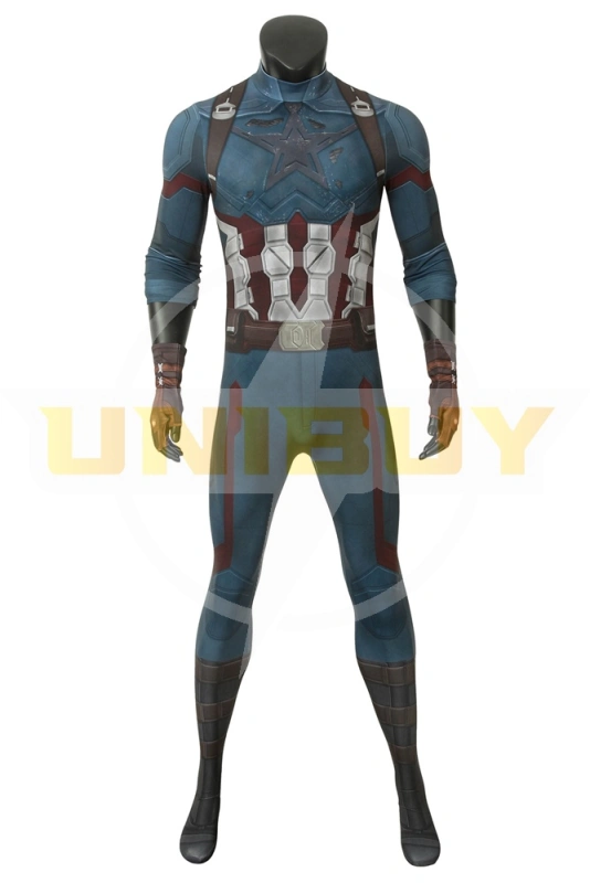 Avengers Infinity War Captain America Costume Cosplay Suit Steve Rogers Unibuyplus