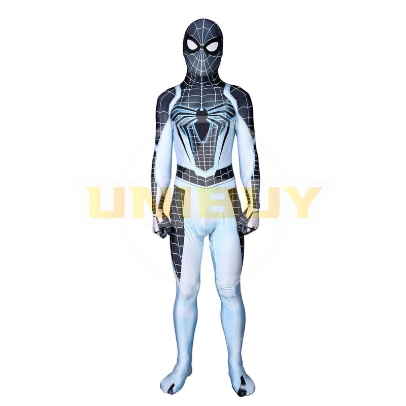Spider-Man PS4 Negative Suit Cosplay Costume Spiderman Bodysuit For Kids Adult Unibuy