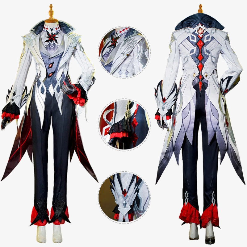 Genshin Impact Arlecchino Costumes Cosplay Suit Unibuy