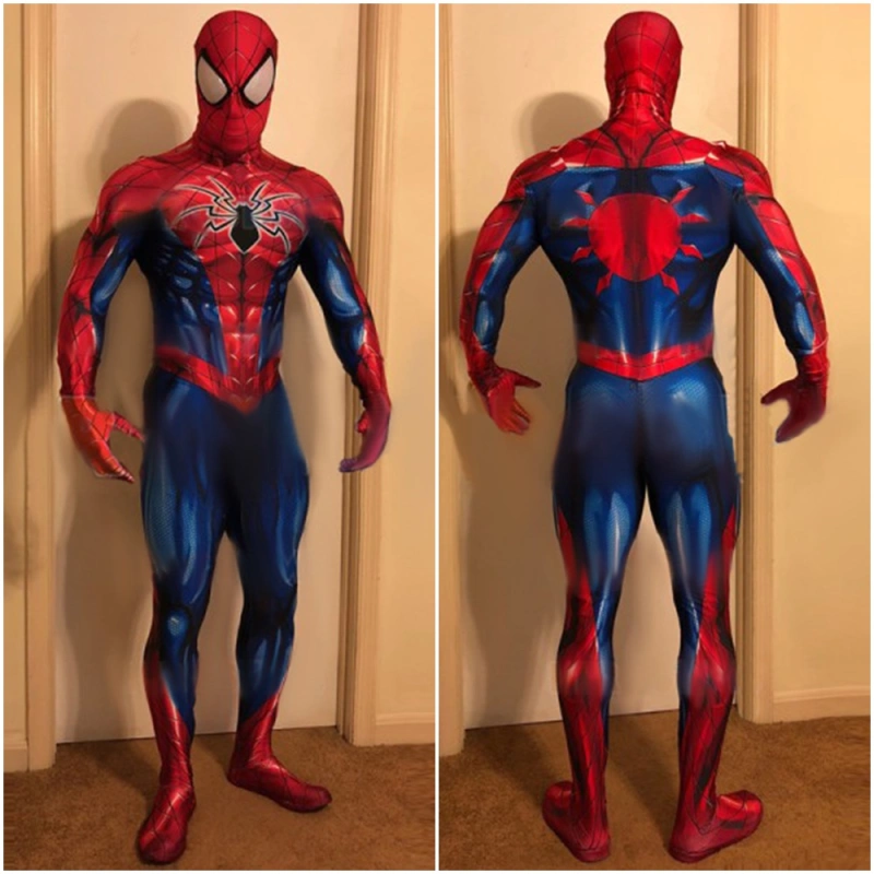 Spider-Man PS4 Peter Parker Spider-Armor MK IV Costume Suit Ver 1 Unibuy