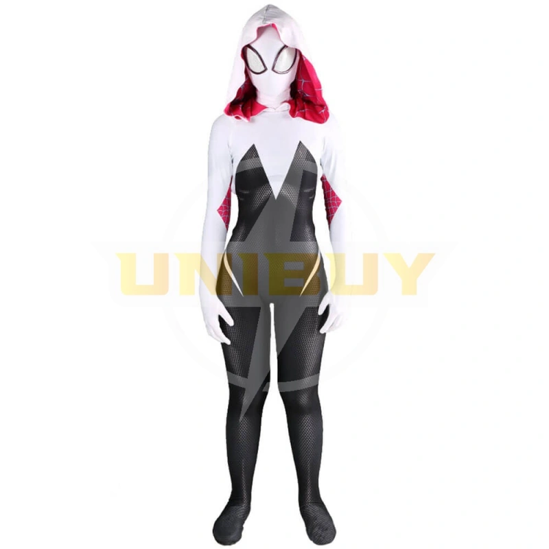 Gwen Stacy Suit Cosplay Costume Spider Man Jumpsuit Bodysuit For Kids Womens Unibuy